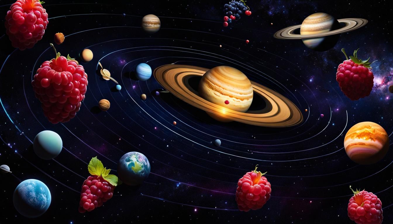 Galactic Berry Cosmos in Cinematic HDR