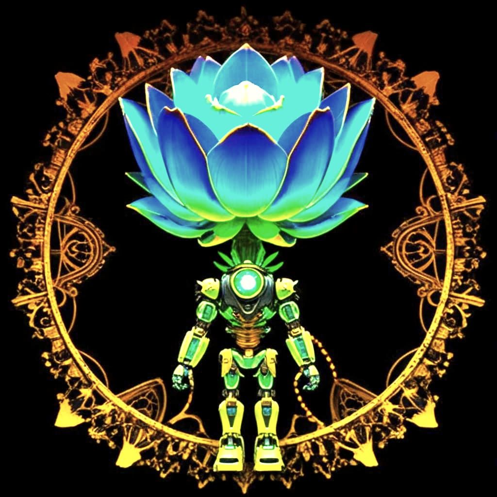 Artichoke Robot Thaumaturge: AI-Generated Surrealism