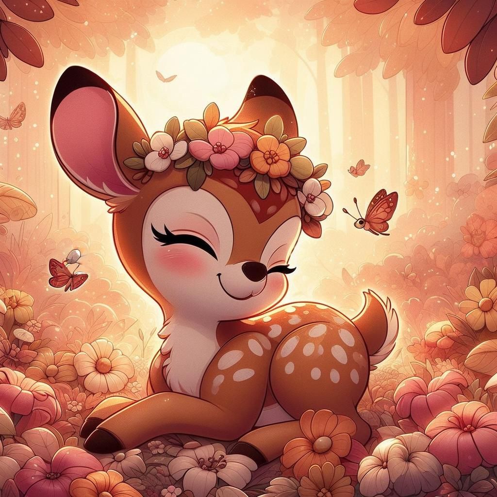 Cute Disney Dumbo Portrait in Whimsical Watercolor