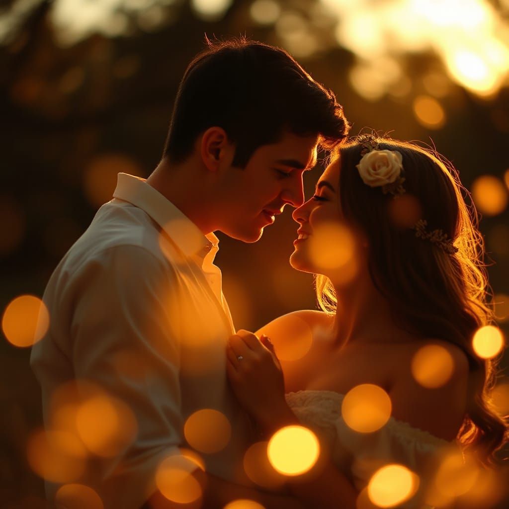 Whispers of Flickering Dreams in a Romantic Landscape