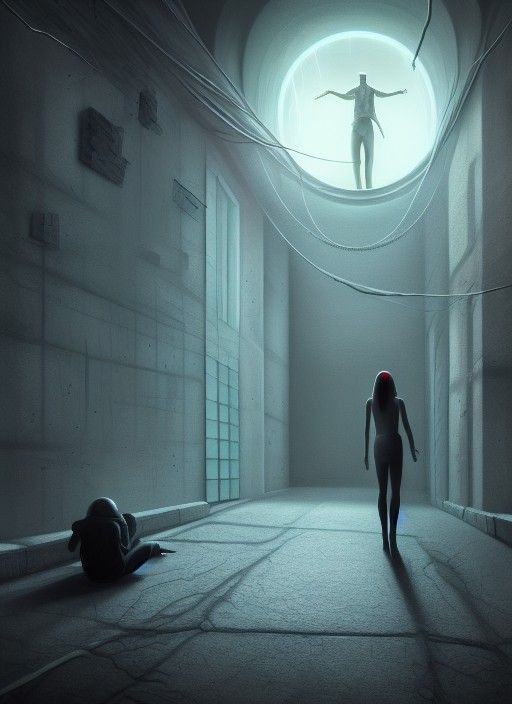 Surreal Hyperrealistic Art in High Contrast