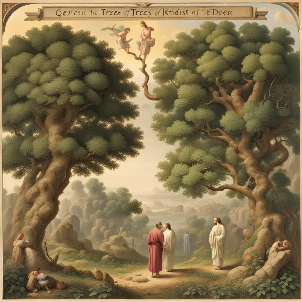 Ancient Trees in the Garden of Eden