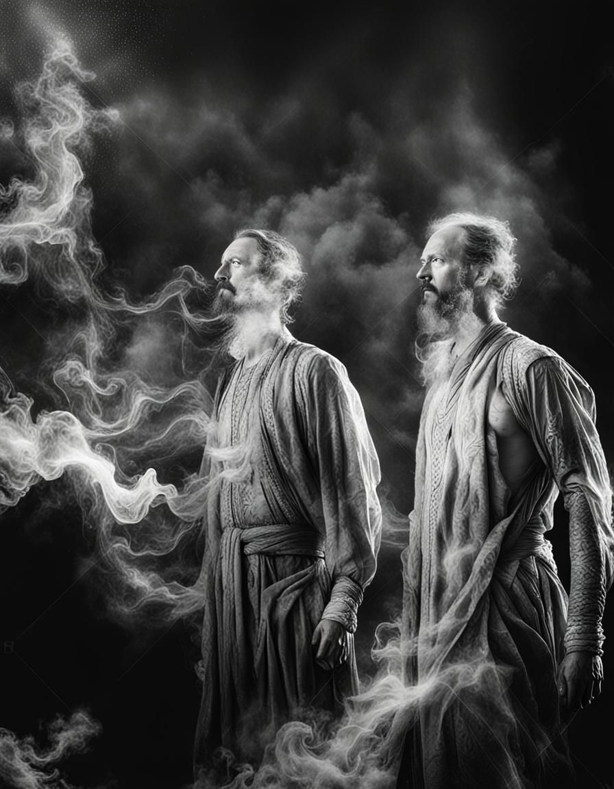 Ethereal Spectres Dance in Hyperspace