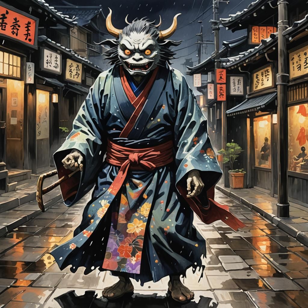 Ethereal Yokai Sleuth Uncovers Dark Secrets