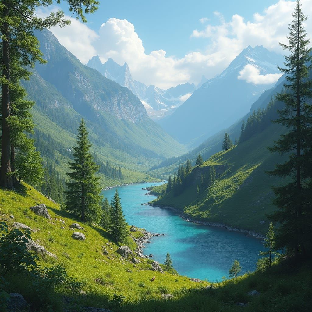 Beautiful Landscape Scene