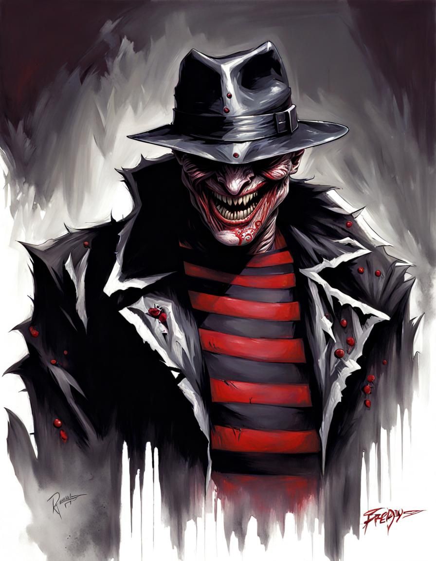 Surreal Horror Icon Basks in Toxin