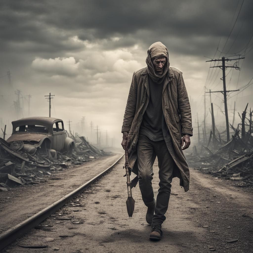 Apostolic Traveler in a Post-Apocalyptic Wasteland