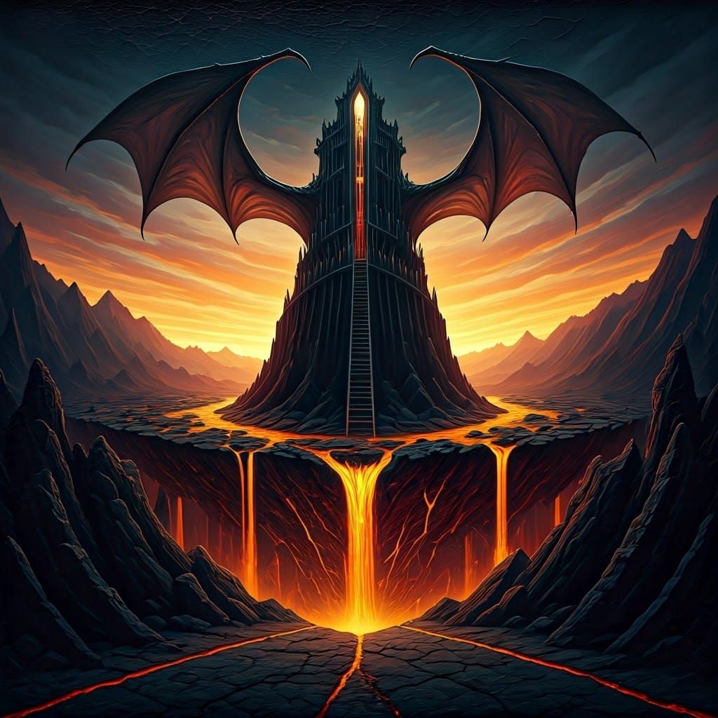 best quality double exposure complex surreal painting on cra...