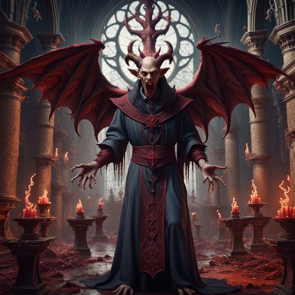 Surreal Evangelist in Deep Fantasy Realm