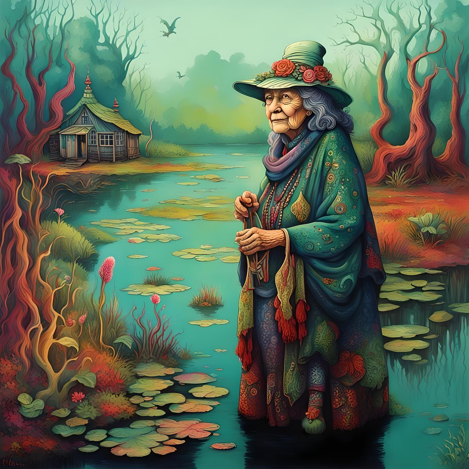 Bohemian Swamp Goddess