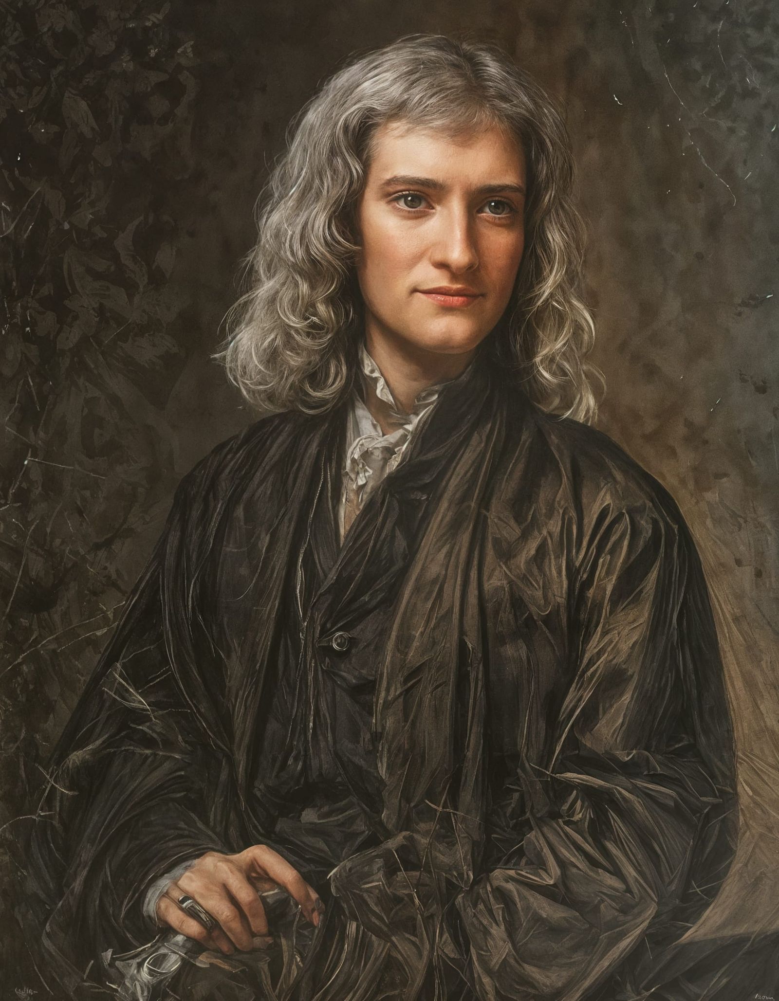 Portrait of a Thoughtful Man in a Robe