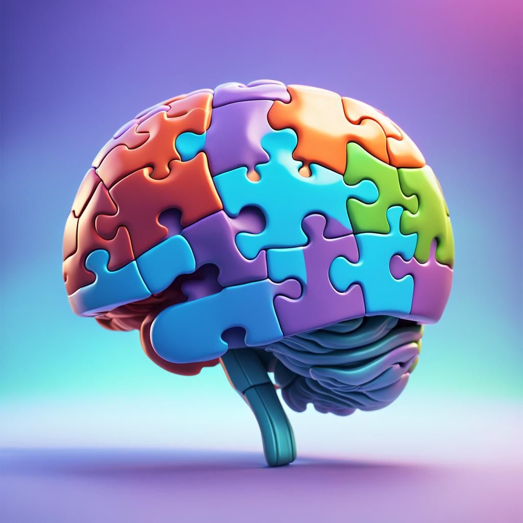 Brain Puzzle Mastery in Vibrant 3D