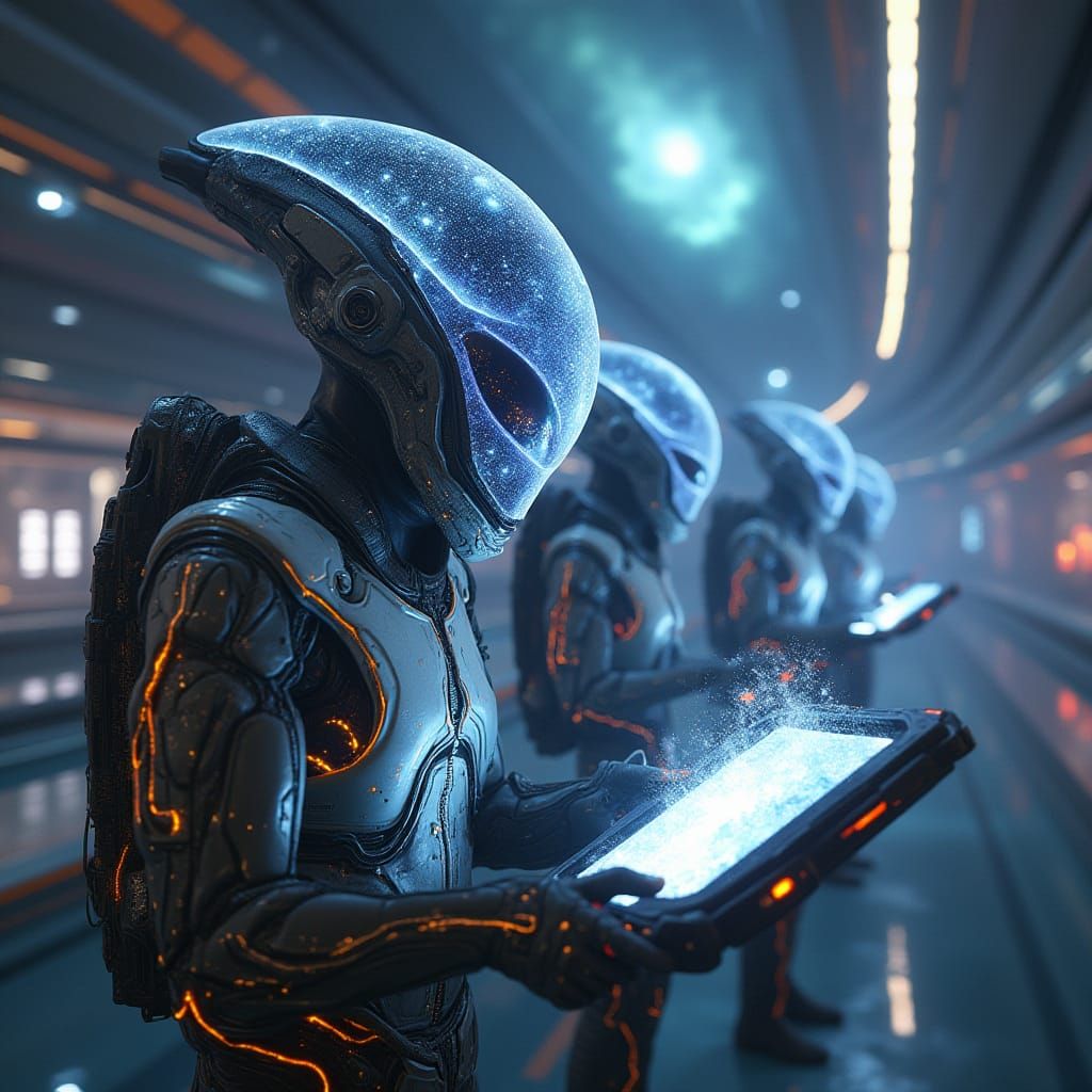 Alien Cadets Train at Star Academy