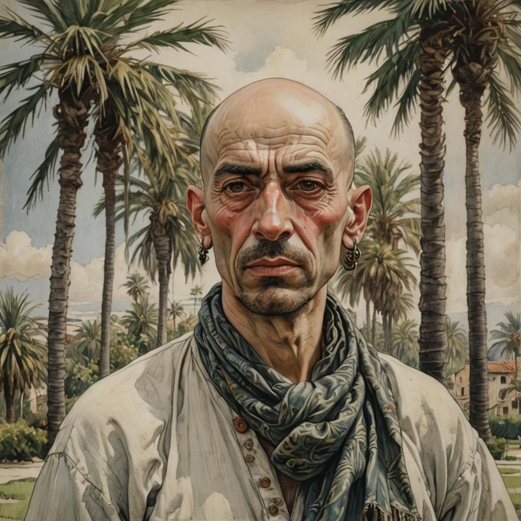 Spanish Buccaneer in Vibrant Photorealism