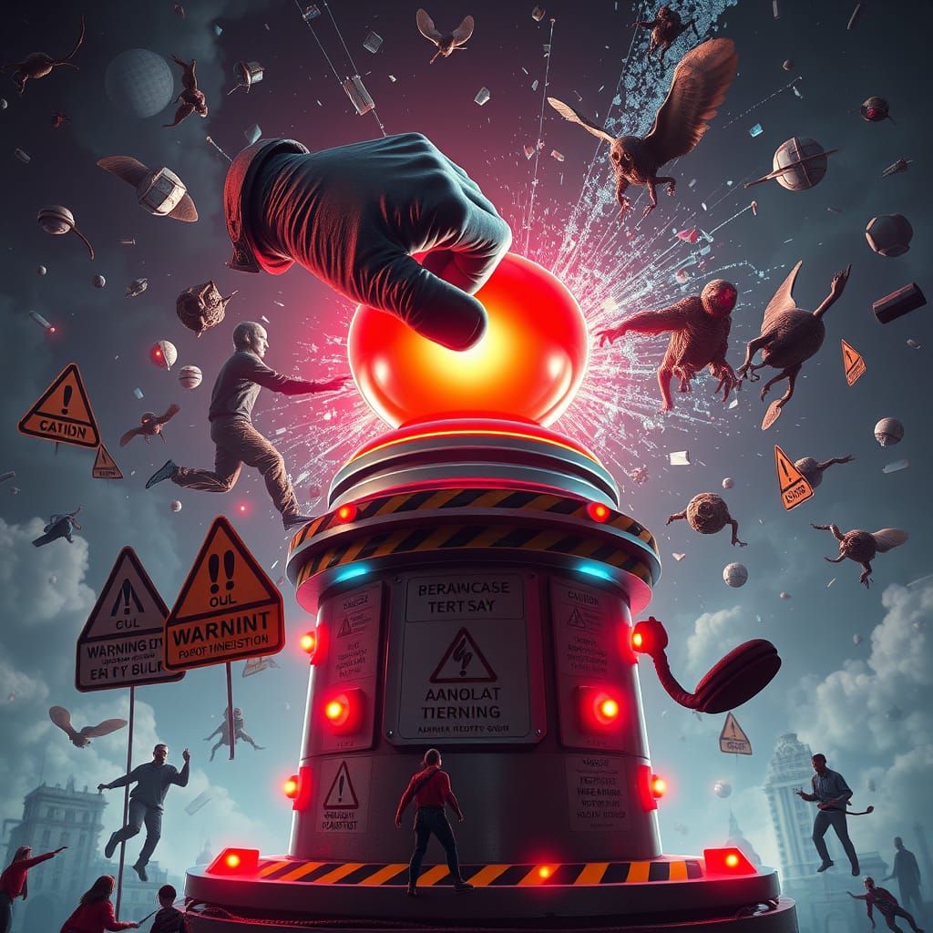 Cosmic Chaos Unleashed: A Futuristic Warning Unheeded