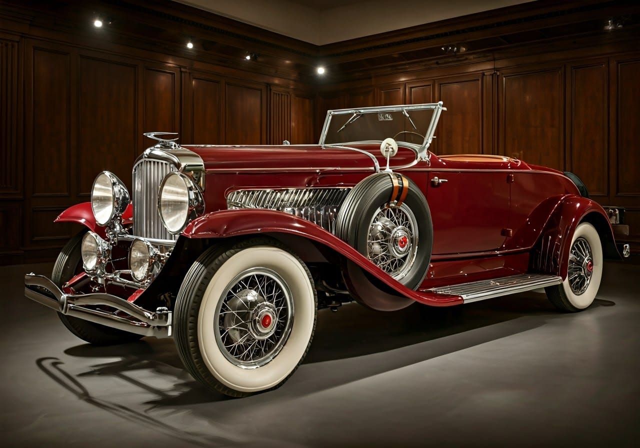 Vintage Duesenberg 2 Exquisite Classic Car Museum