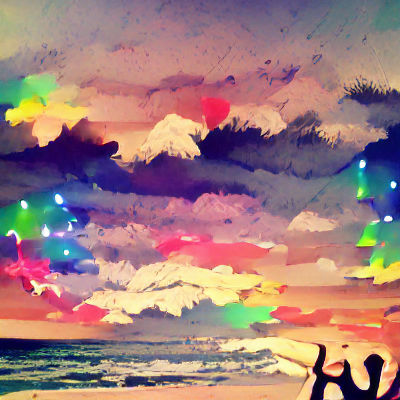 Ethereal Dreamscapes of Radiant Joy