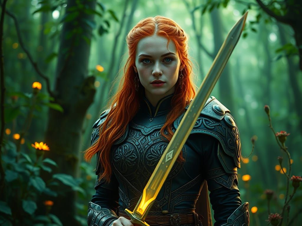 Sarah - Fantasy Celtic Warrior Variant