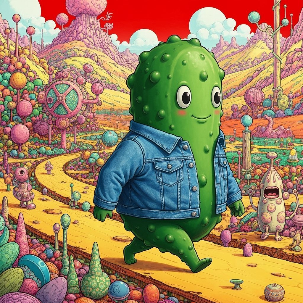 Pickle Puffer's Surreal Adventure: Pop Surrealism