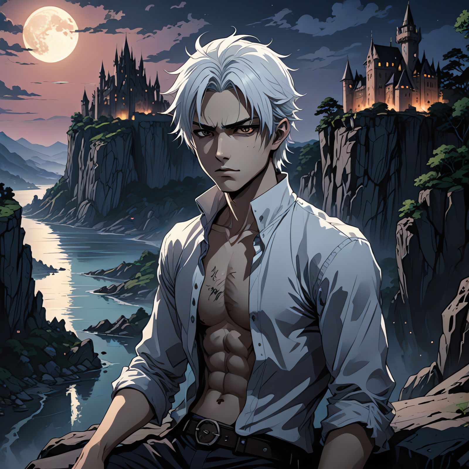 Cyberpunk Vampir Reveals Ancient Castle