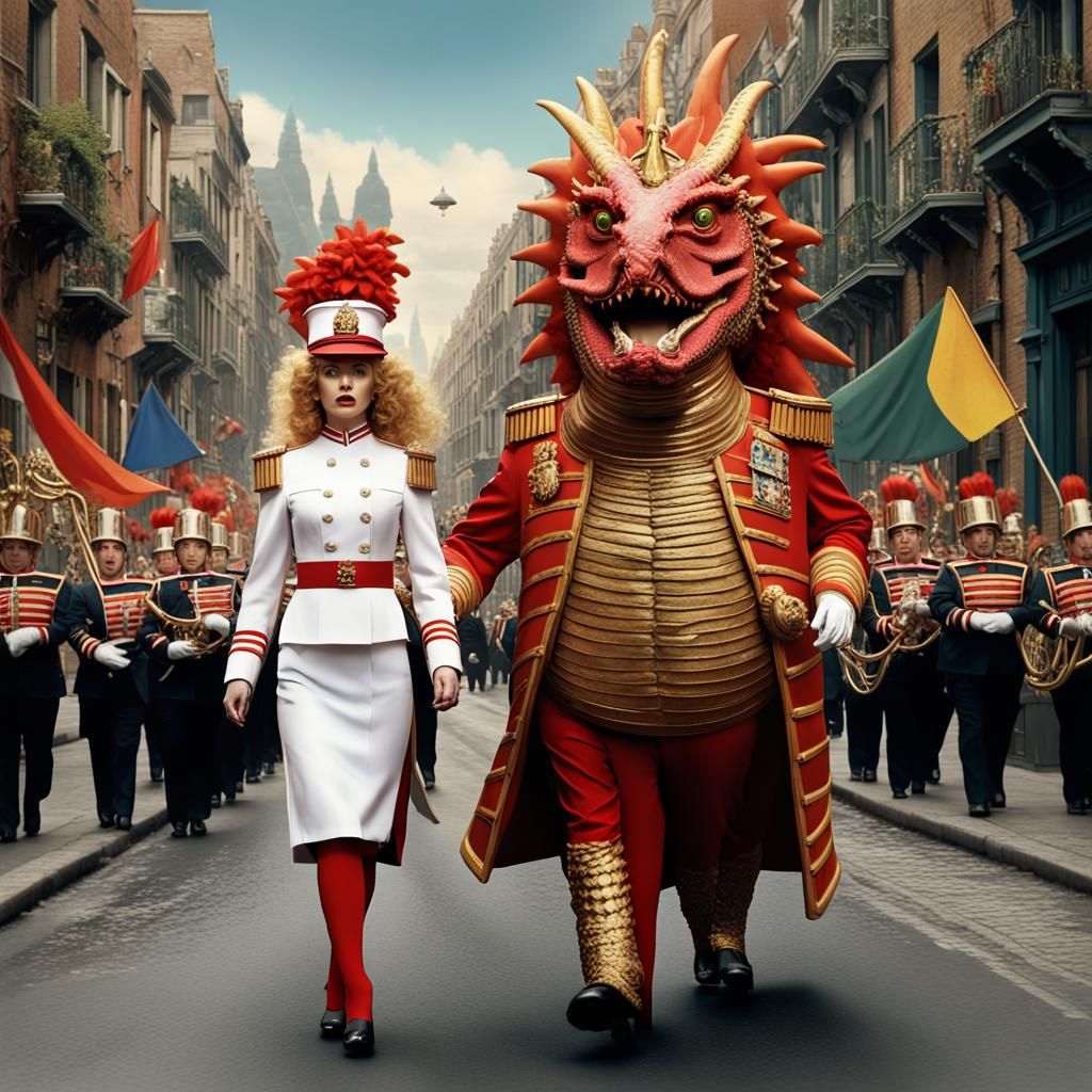 Surreal Fantasy Portraits in Deep Color