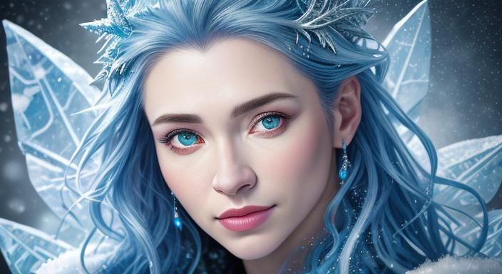 Frosted Fantasy: Whispering Winter Wonderland in Fractal Det...