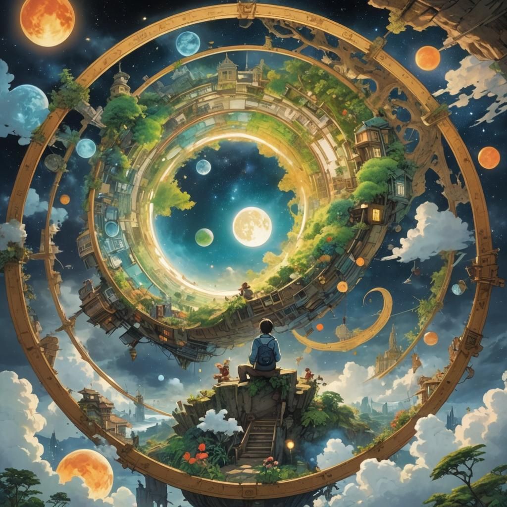 Enchanted Celestial Oasis