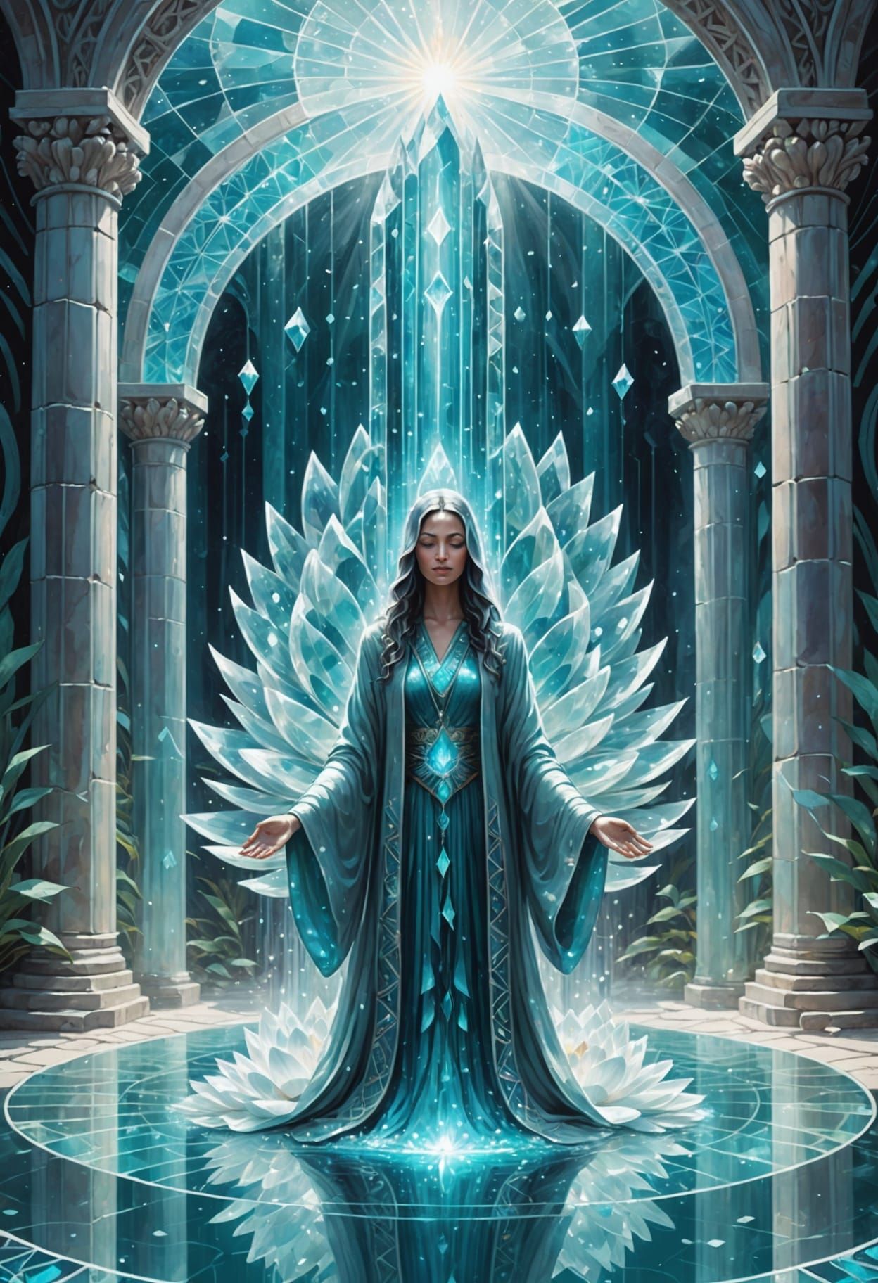 Lemurian Crystal Temple of Light and Healing