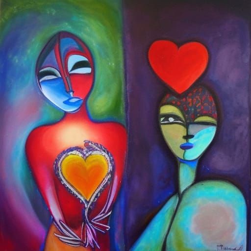 Surrealist Masterpiece: Art Born from the Heart and Hand