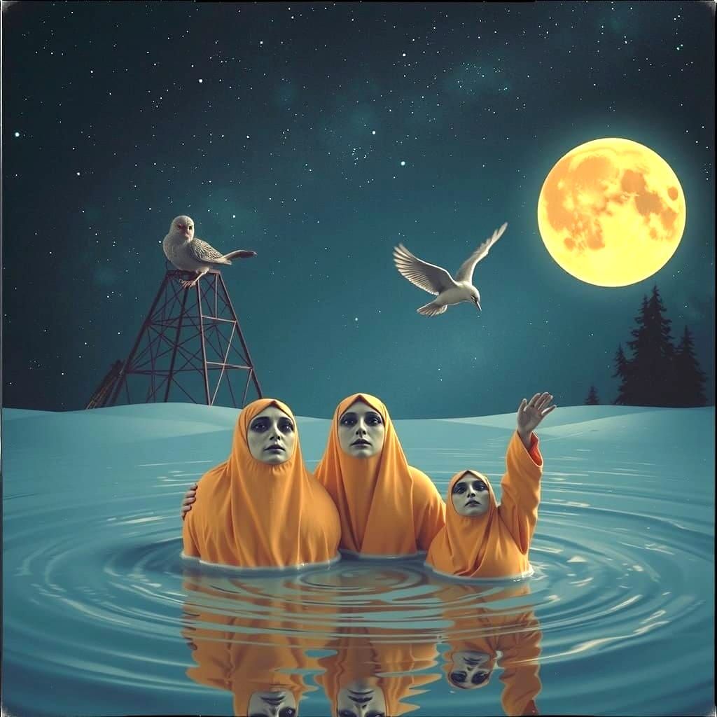 Surrealistic Hyperrealistic Landscape Revealed in Photoreali...