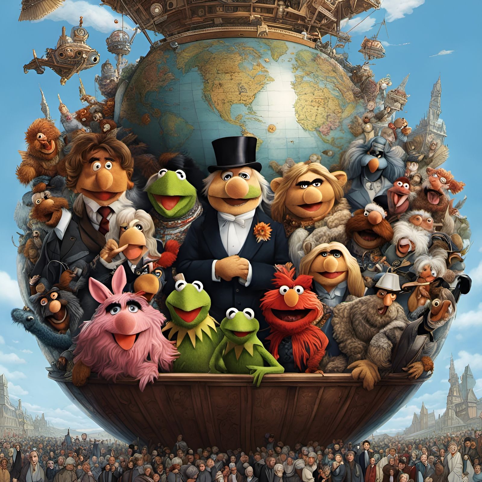 Muppets Globe Show