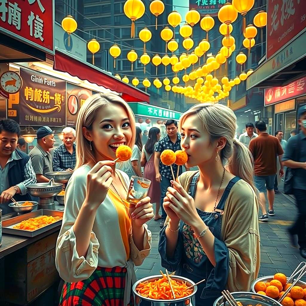 Look at my giant fishball!