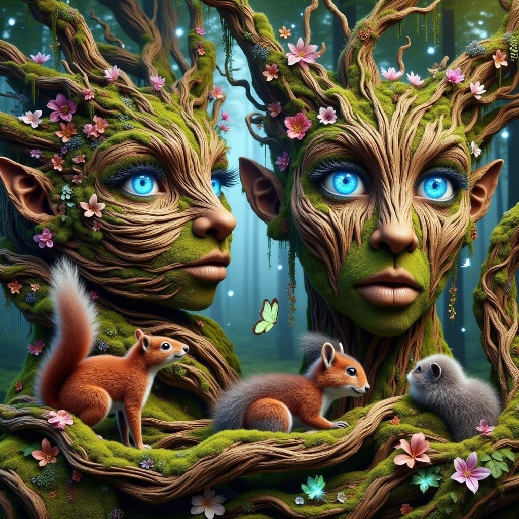 Whimsical Woodland Ents