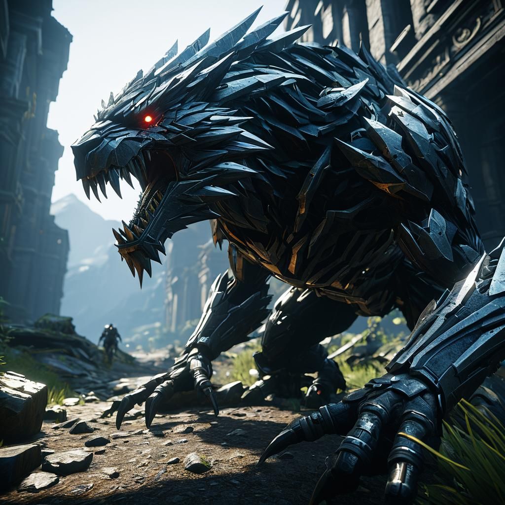 Epic 3D Game Cinematic Masterpiece