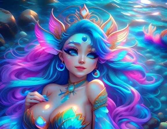 Pastel Mermaid 3, 1.5
