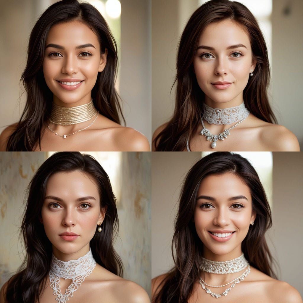 AI Image of a Pretty Brunette