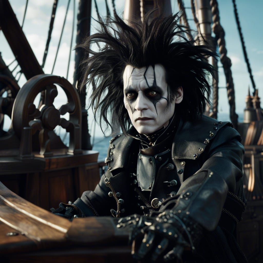 Captain Jack Lone Ranger Scissorhands