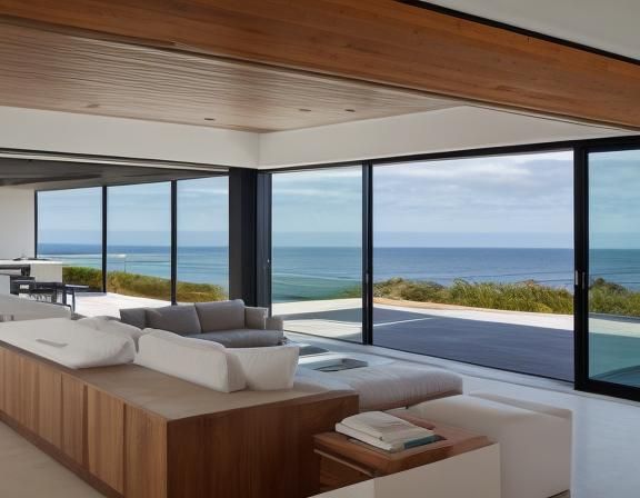Modern Coastal Abode Overlooks the Horizon