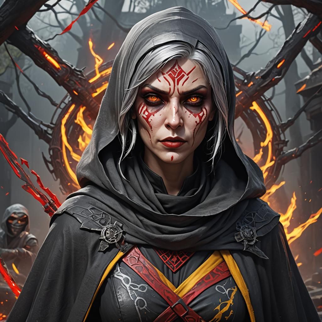 Sith Witch in Ninja Attire, Dathomir Pureblood