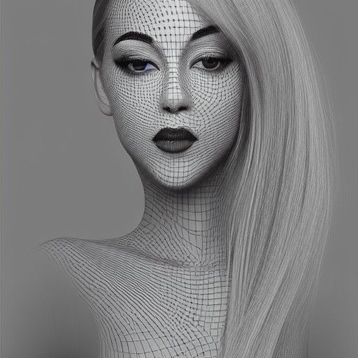 Elegant Woman in 8K 3D Digital Art