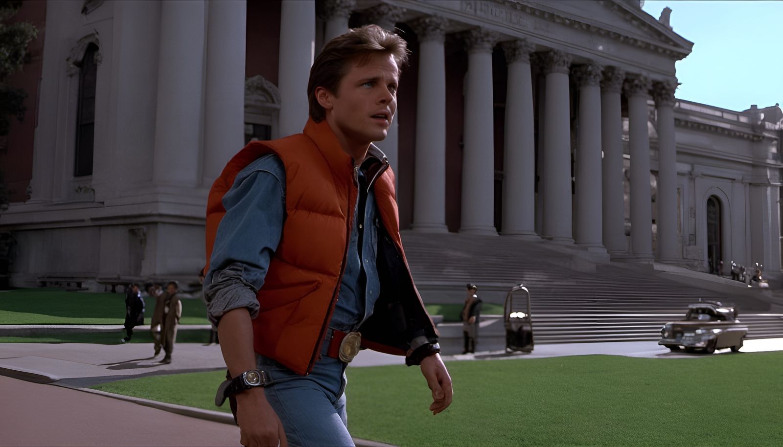 Marty McFly in Cinematic Style