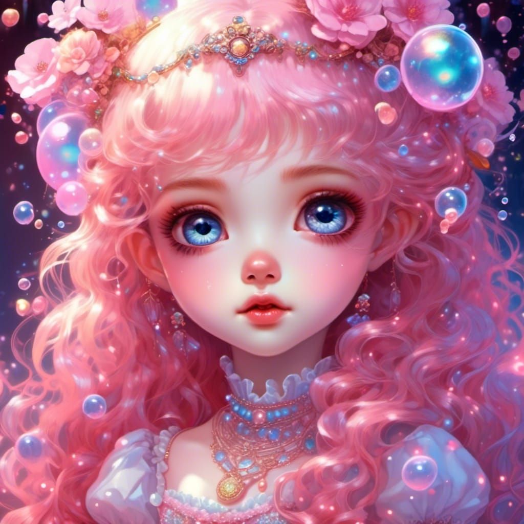 Glitterpunk Princess Wonderland Landscape