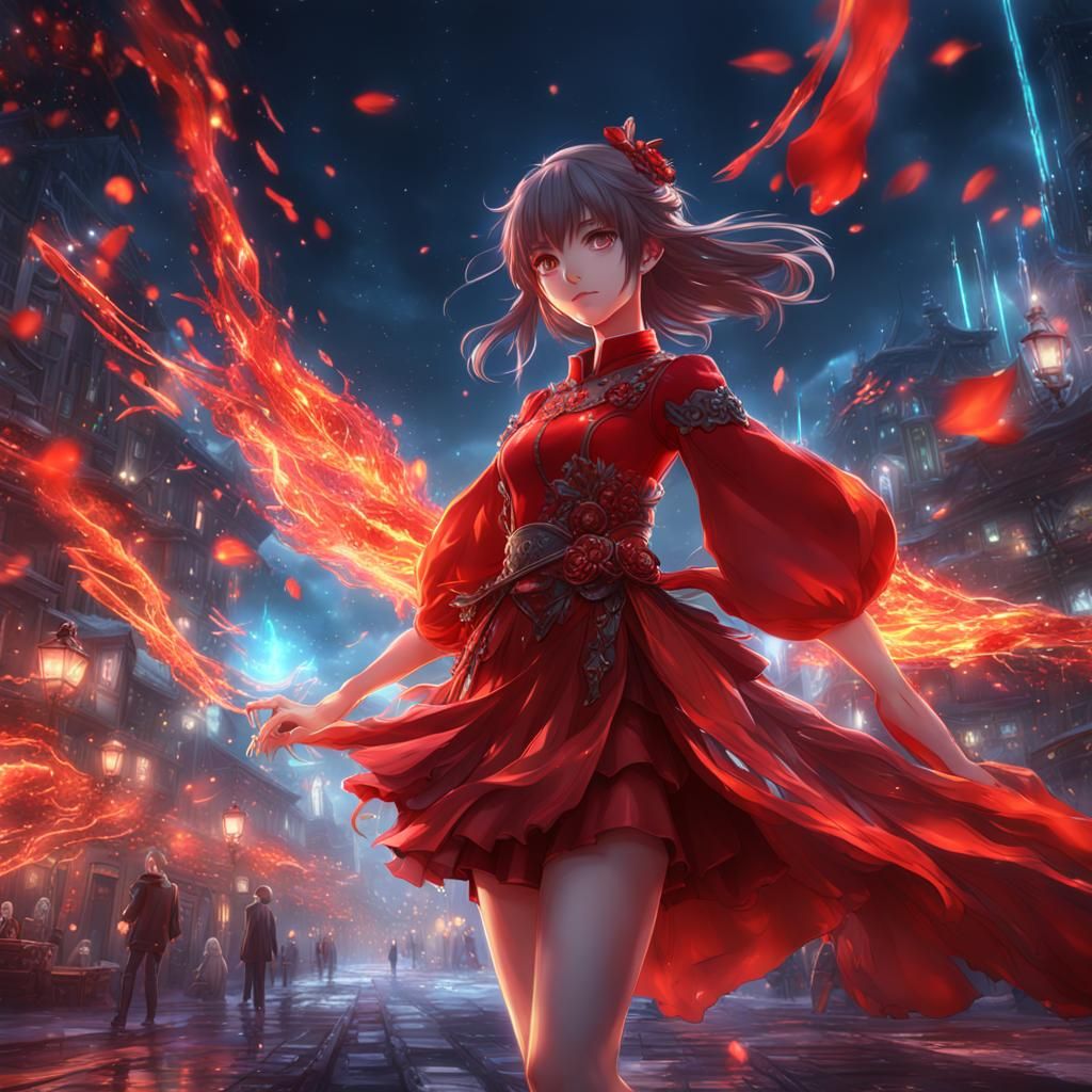 Vibrant Anime Fantasy