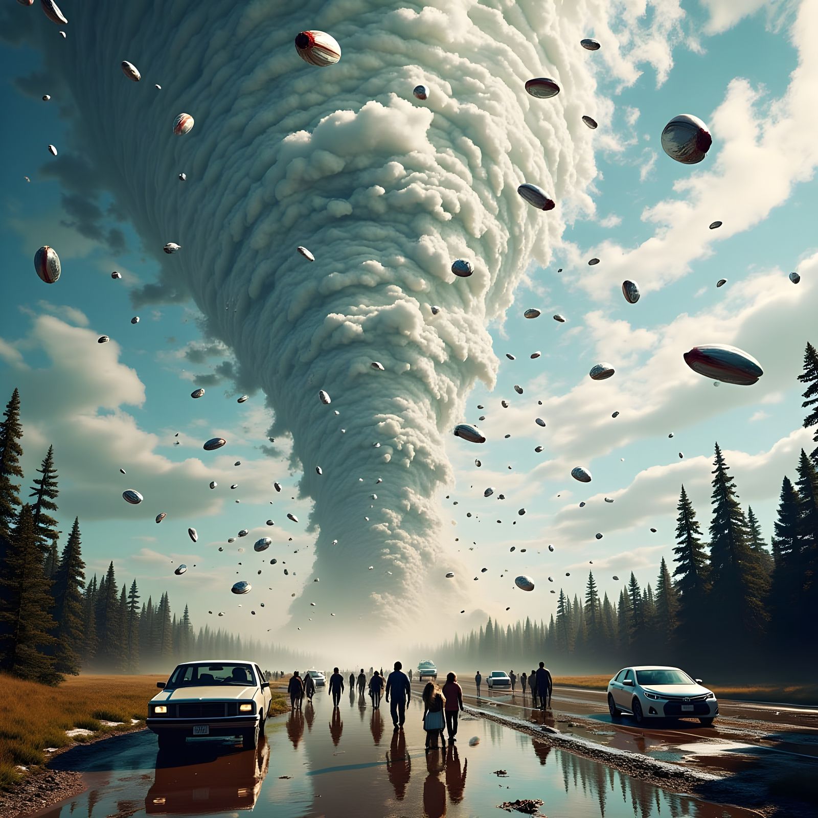 Gravity Loss Disaster: Earth's Ground Zero in Sharp Detail