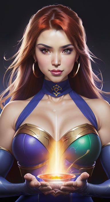 Kim Possible Reimagined as a Magical Genie