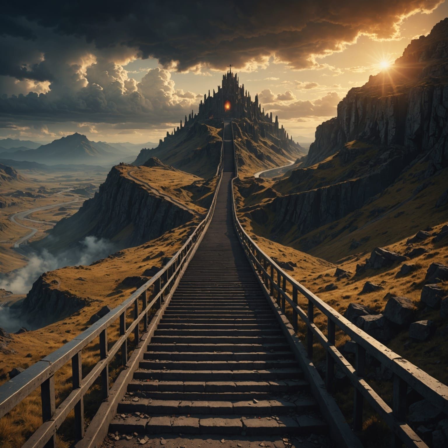 Epic Stairway to Heaven and Highway to Hell