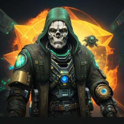 Steampunk Cybernetic Talons Reach into the Astral Realm