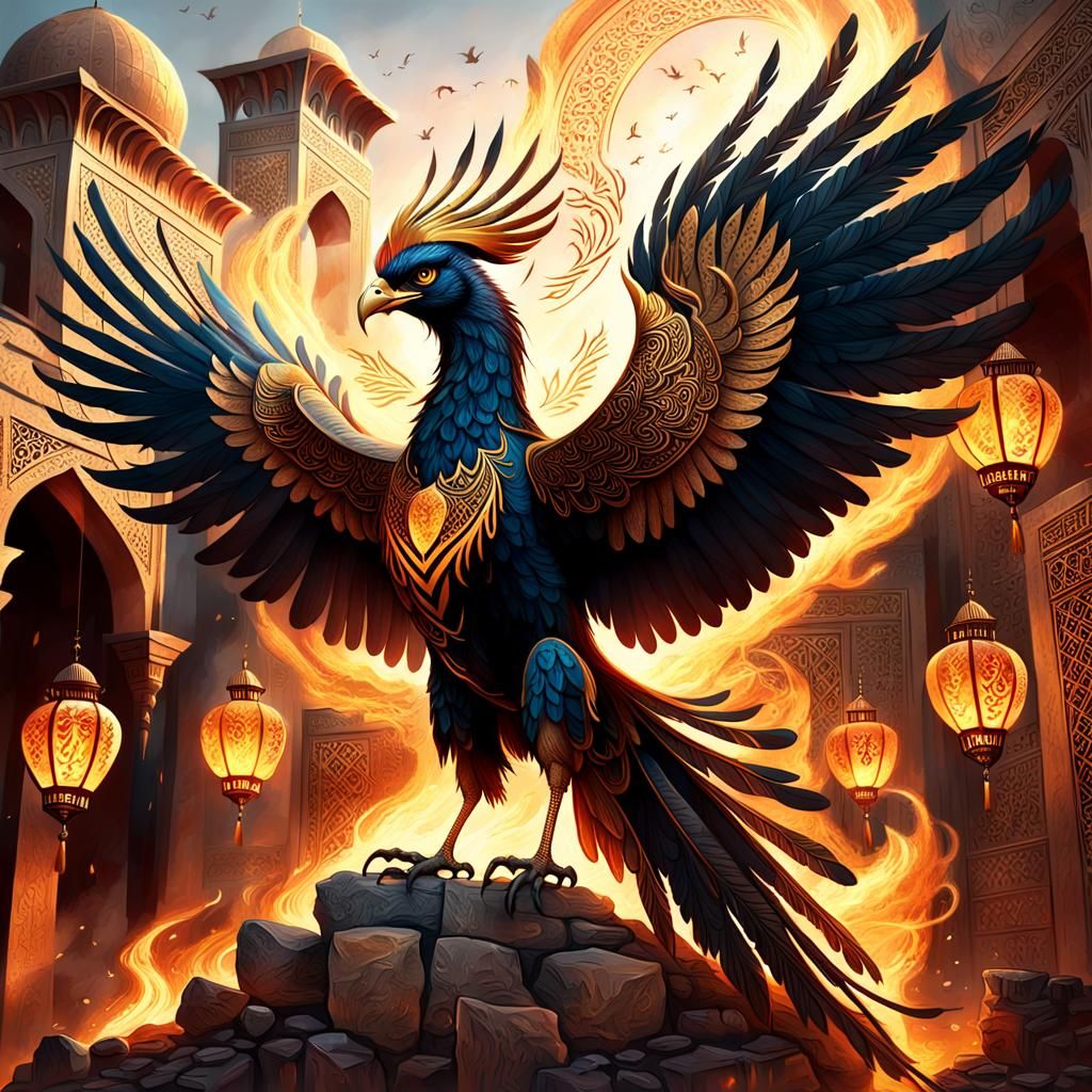 Majestic Palestinian Phoenix Rises from the Ashes