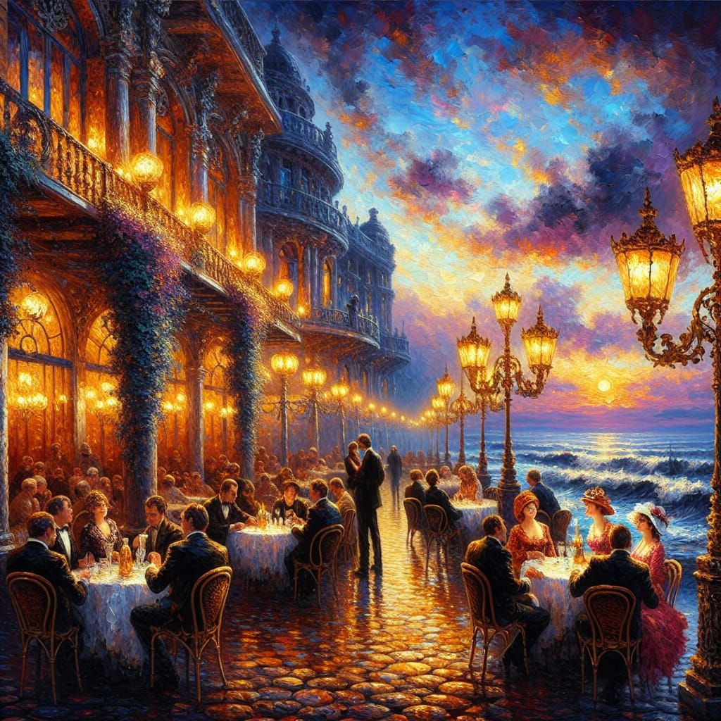 Last Light on the Riviera
