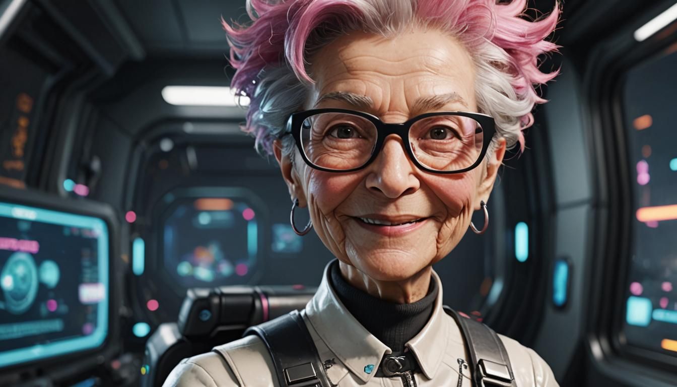 "SARCMA" - Synthetic Artificial Respondent with Cynical Humor Grandma